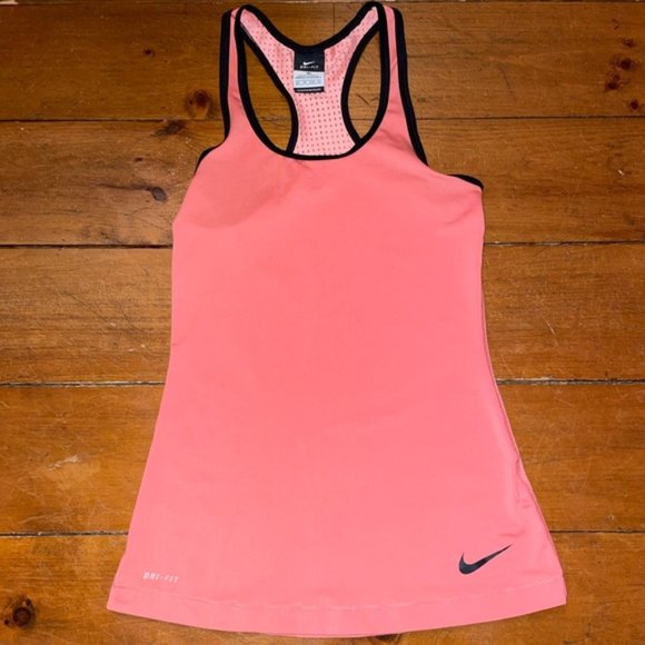Nike Pro Hypercool 2.0 Pink Workout Running Yoga Tank Top - Picture 9 of 11